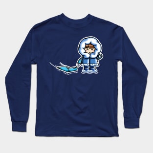 Kawaii Cute Fun In The Snow Long Sleeve T-Shirt